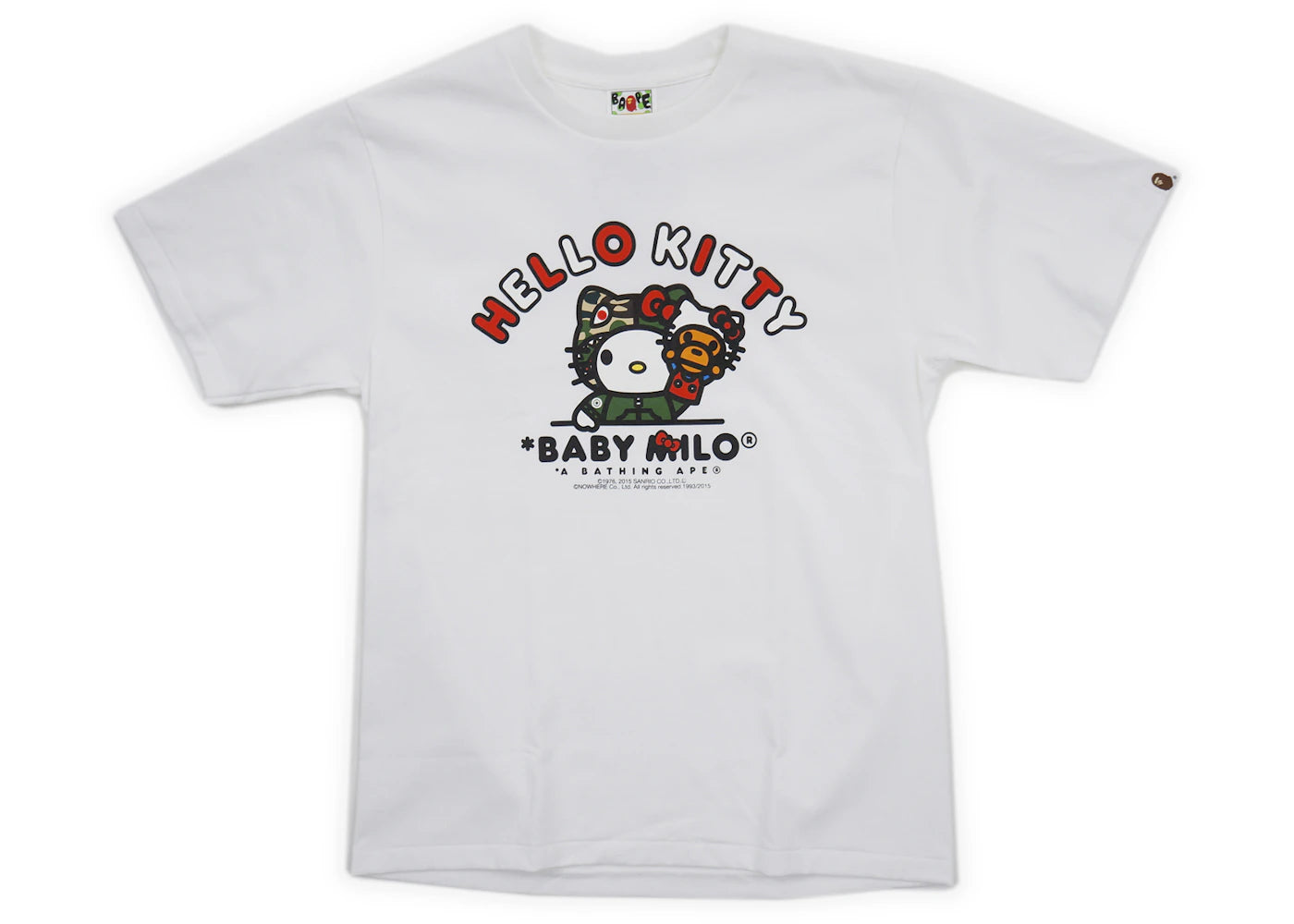 BAPE Sanrio Hello Kitty Milo Puppet Tee White