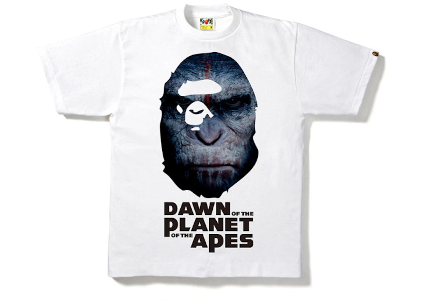 BAPE X Planet of the Apes Koba Tee White