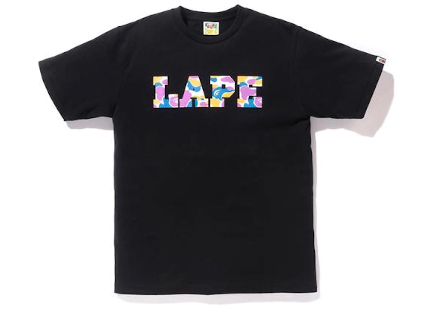 BAPE La Camo Lape Tee Tee Black