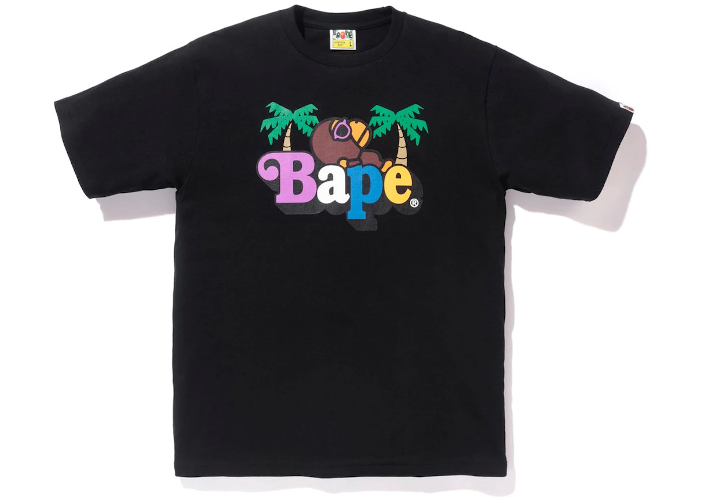 BAPE La Milo on Tee Tee Black