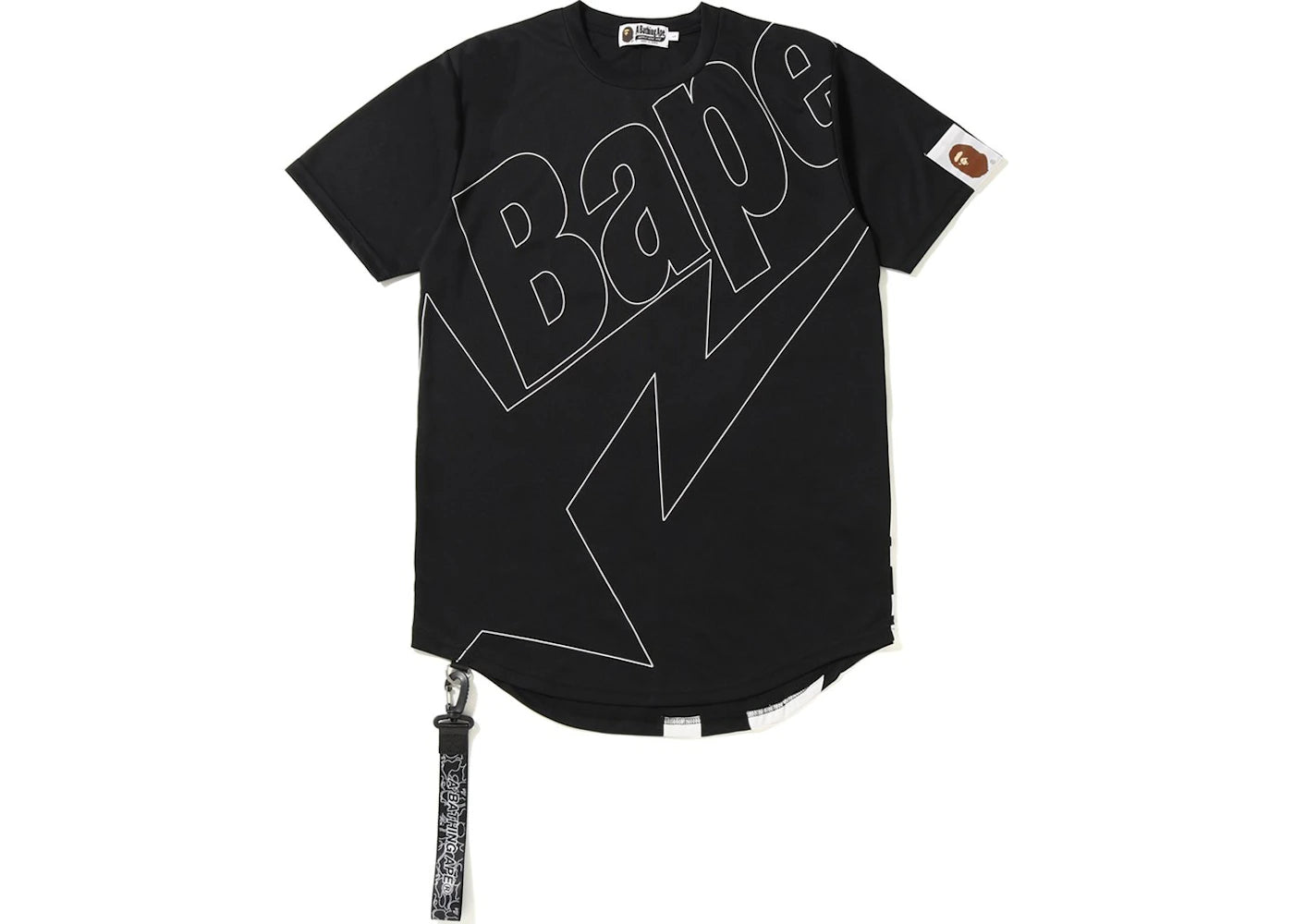 BAPE Long Length Tee Black