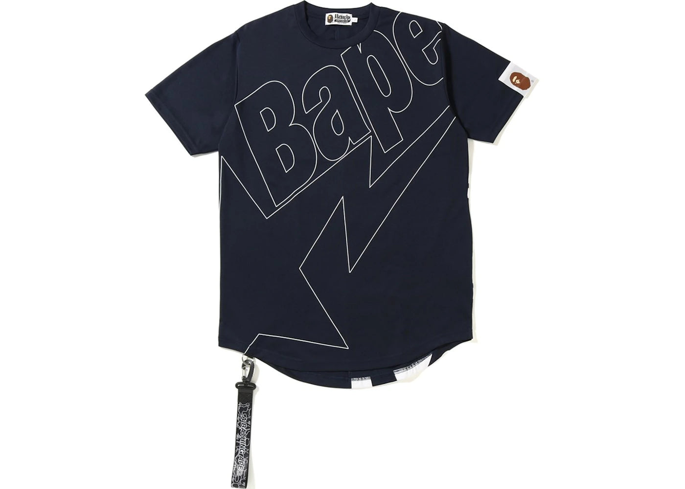 BAPE Long Length Tee Navy