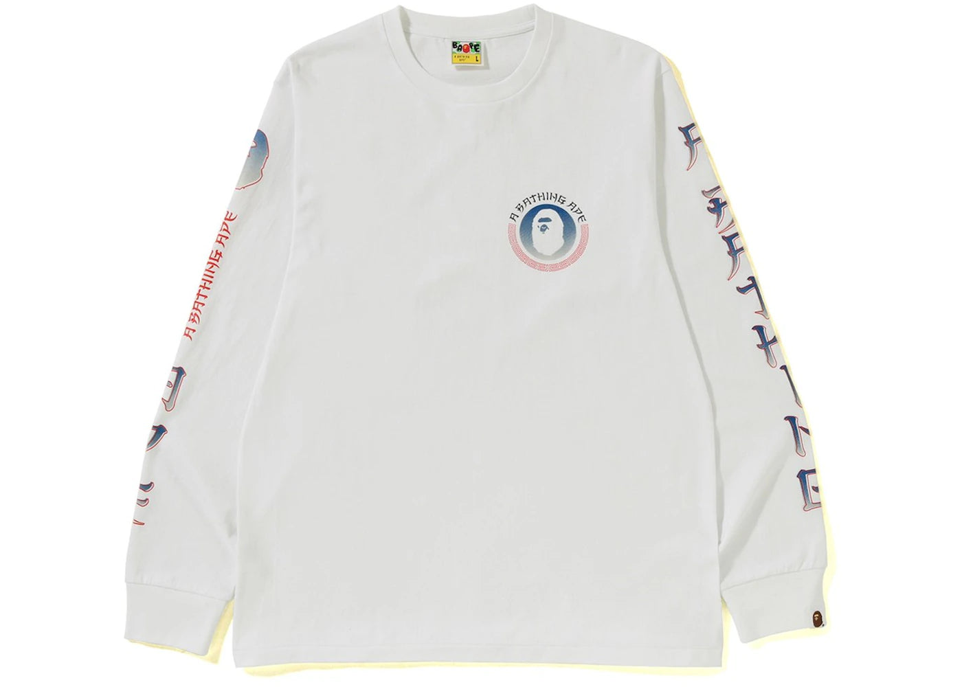 BAPE Master LS Tee White