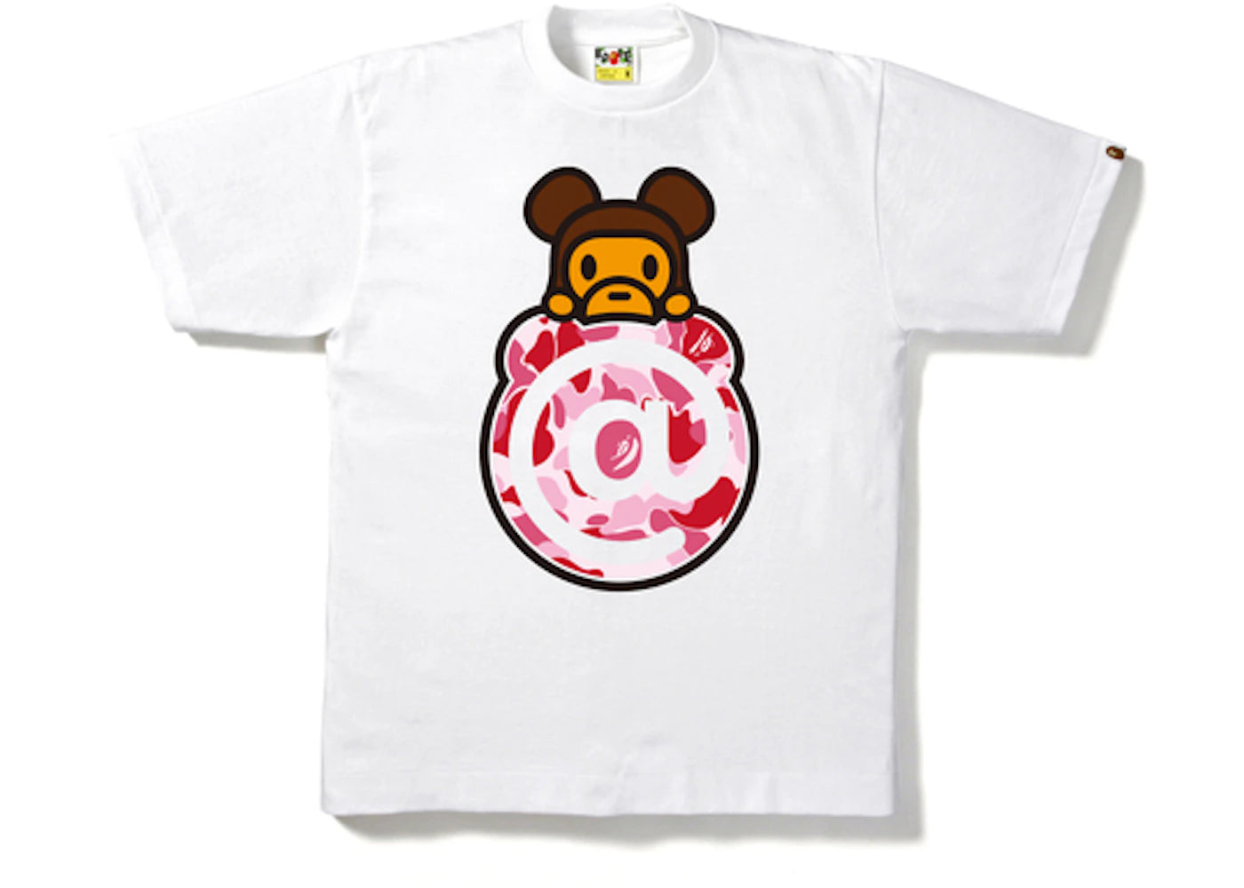 BAPE Medicom Toy Beartee 2017 Baby Milo Tee White