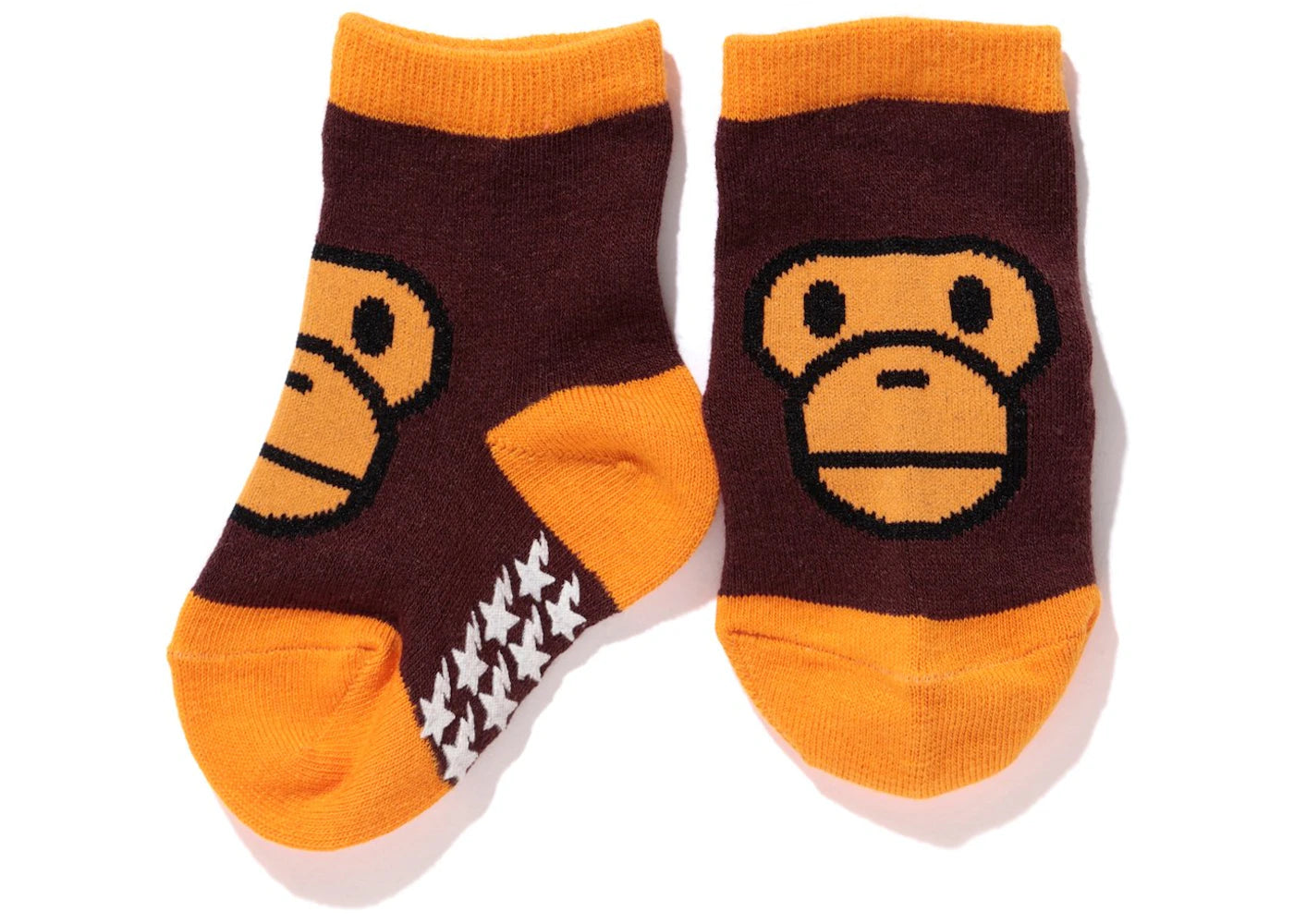 BAPE Milo Baby Socks Kb Kb (Kids) Brown