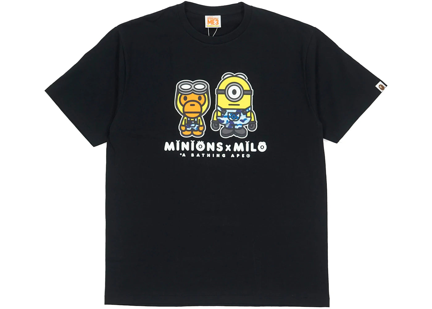 BAPE Milo Minions Tee Black