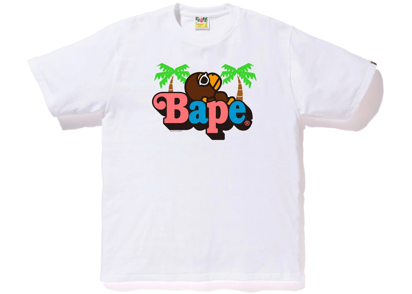 BAPE Milo On Bape Summer Tee White