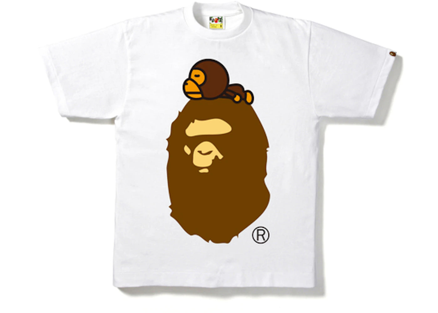 BAPE Milo On Big Ape Tee White