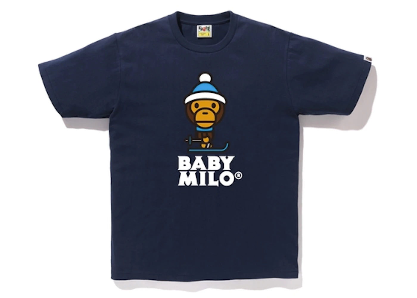 BAPE Milo Ski Tee Navy