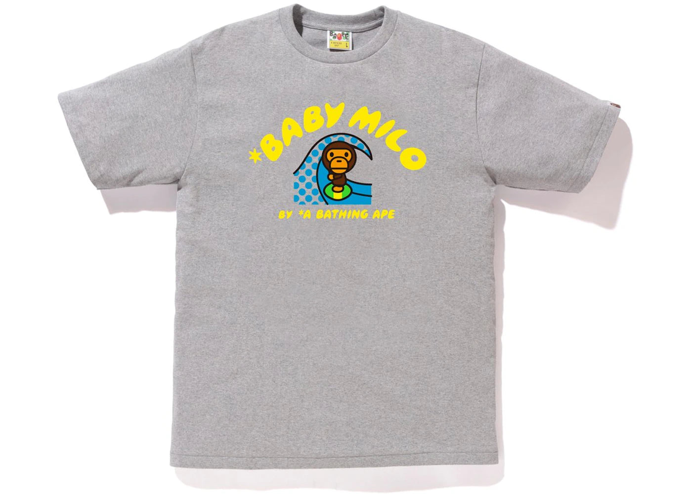 BAPE Milo Surfing Summer Tee Gray