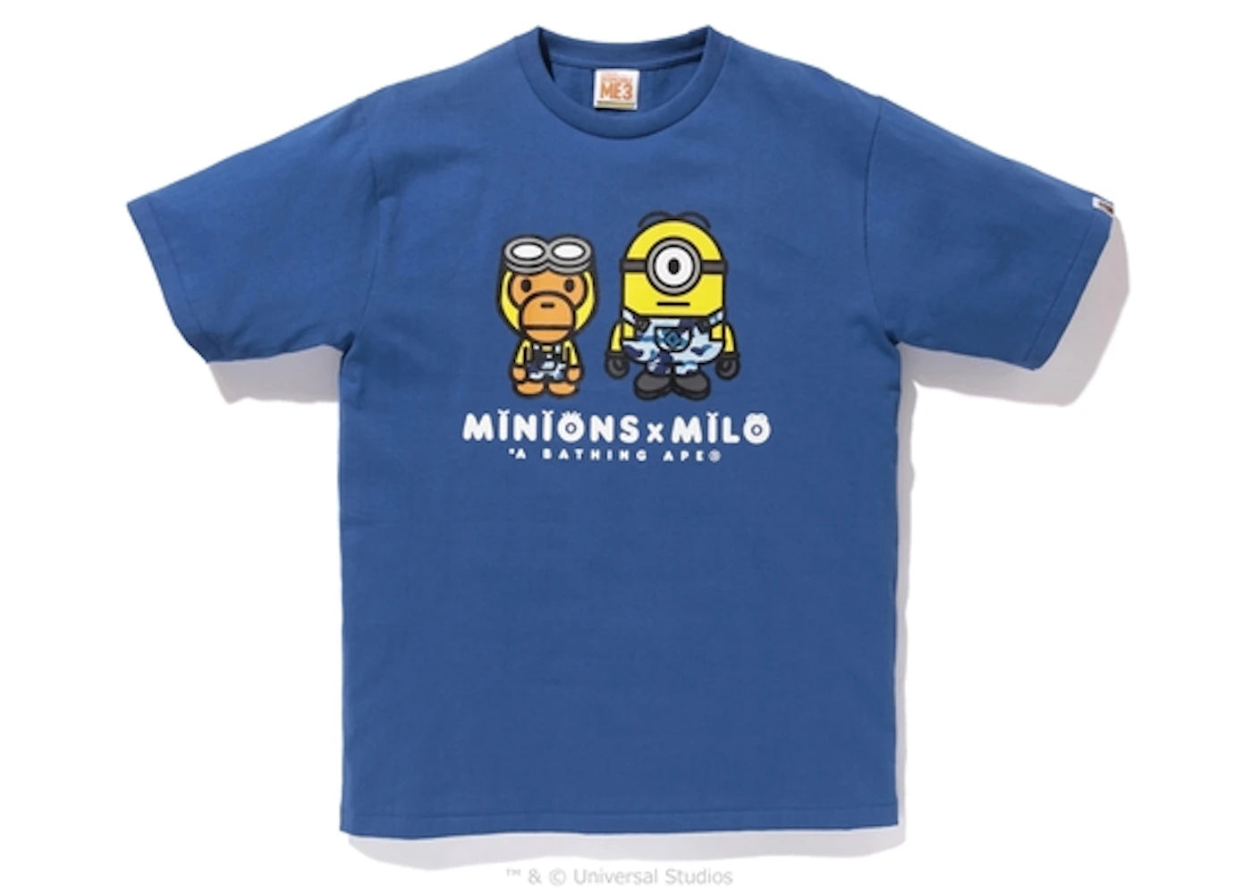 BAPE Minions Tee 2 Blue