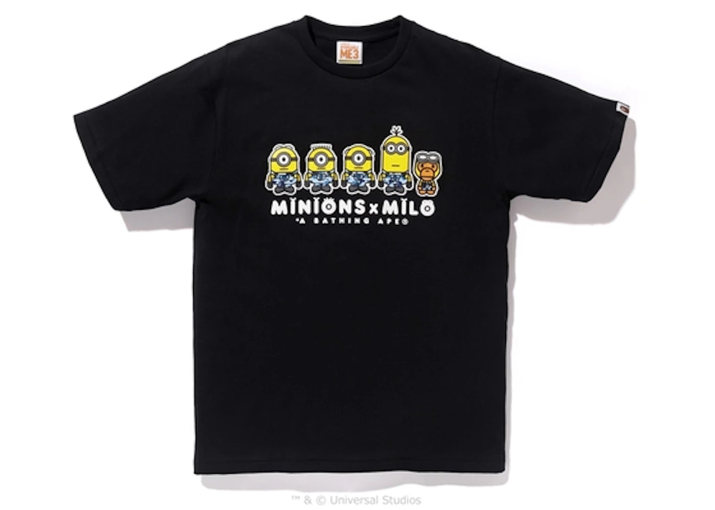 BAPE Minions Tee 1 Black
