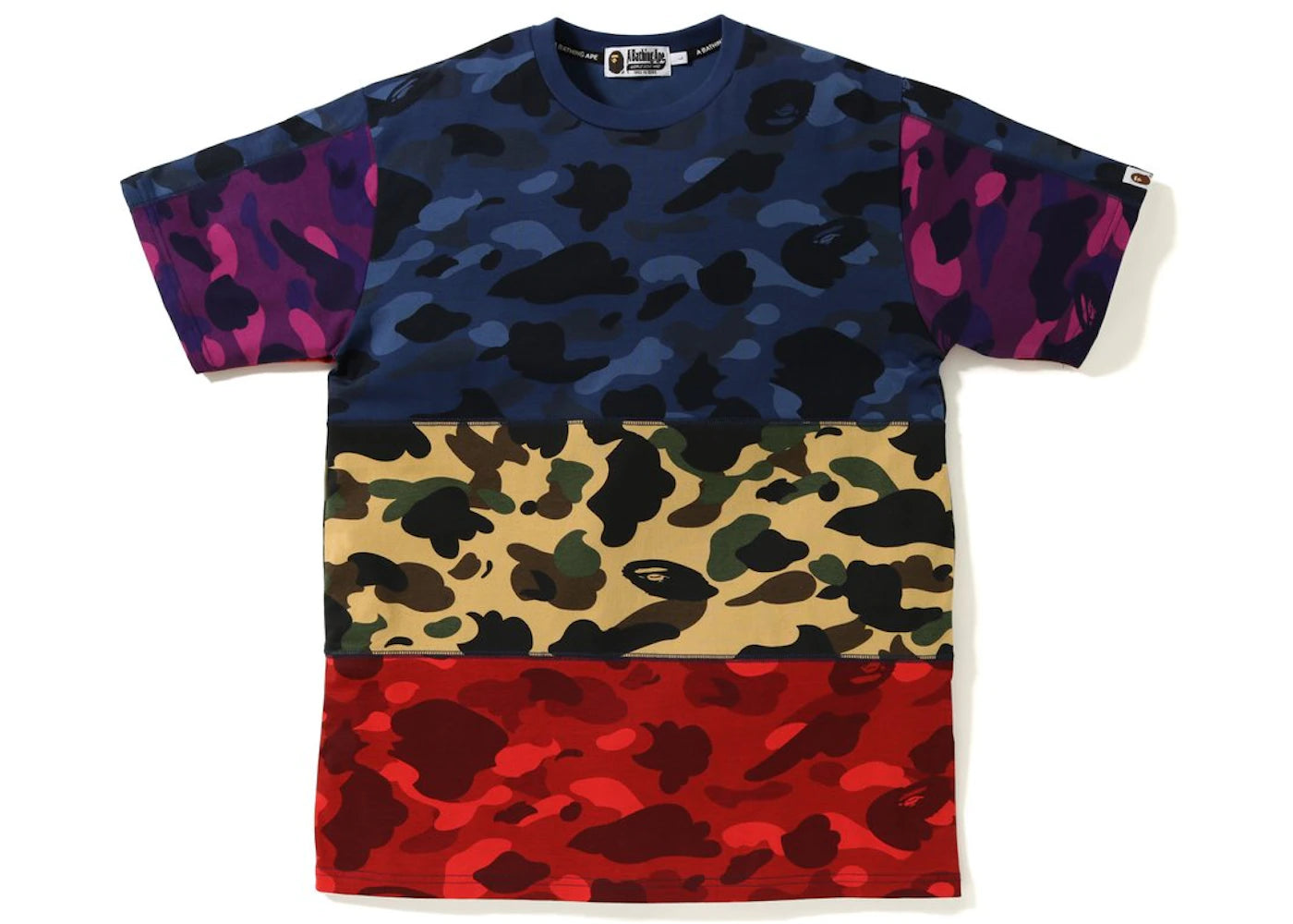 BAPE Mix Camo Tee Multi