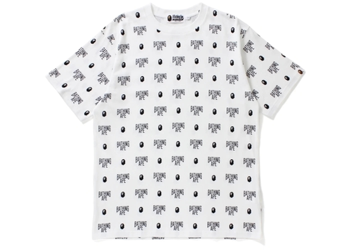 BAPE Monogram Tee White