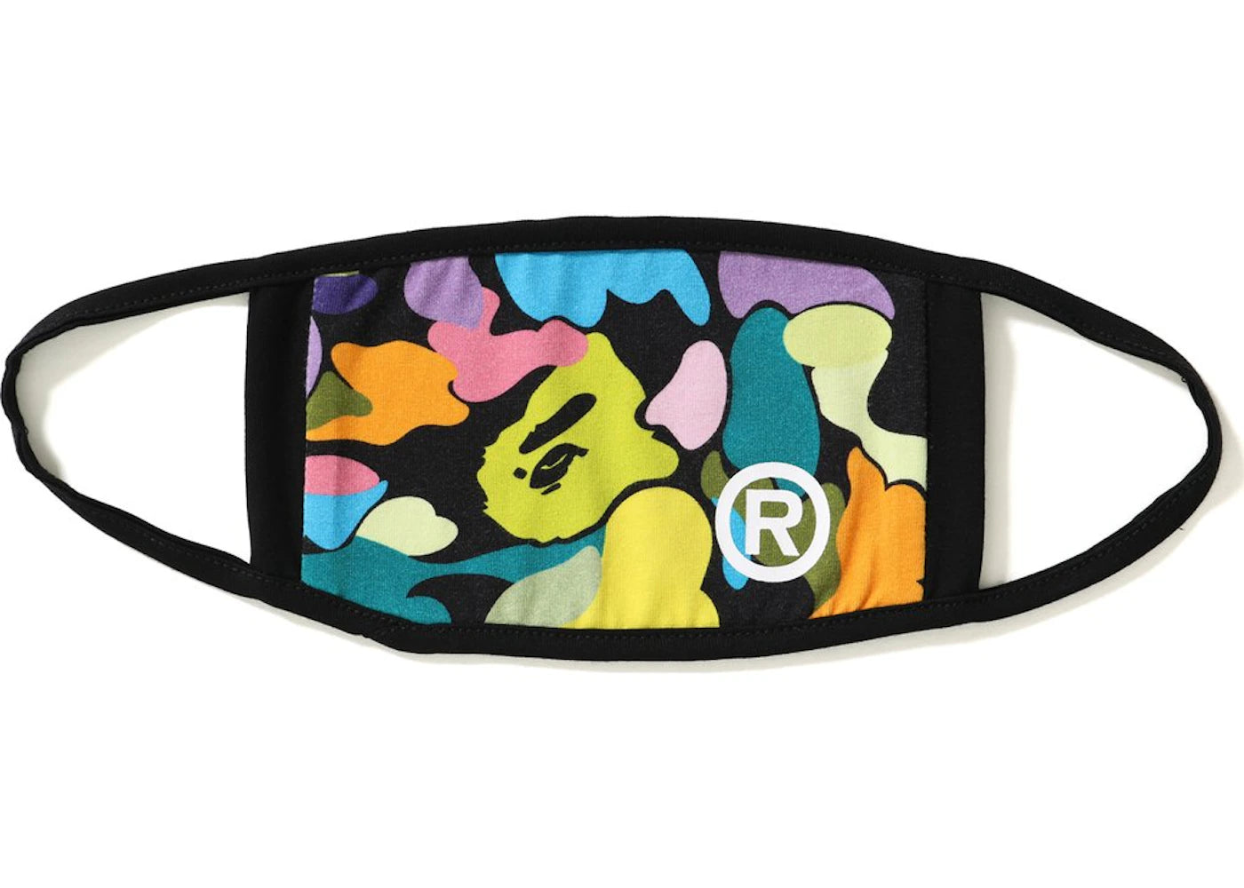 BAPE Multi Camo Mask Black