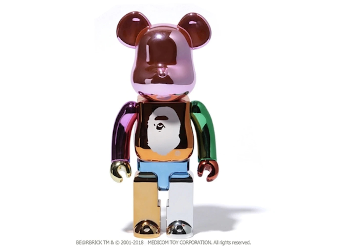 Bearbrick Multi Color Foil XXV 400% Bearbrick Multi