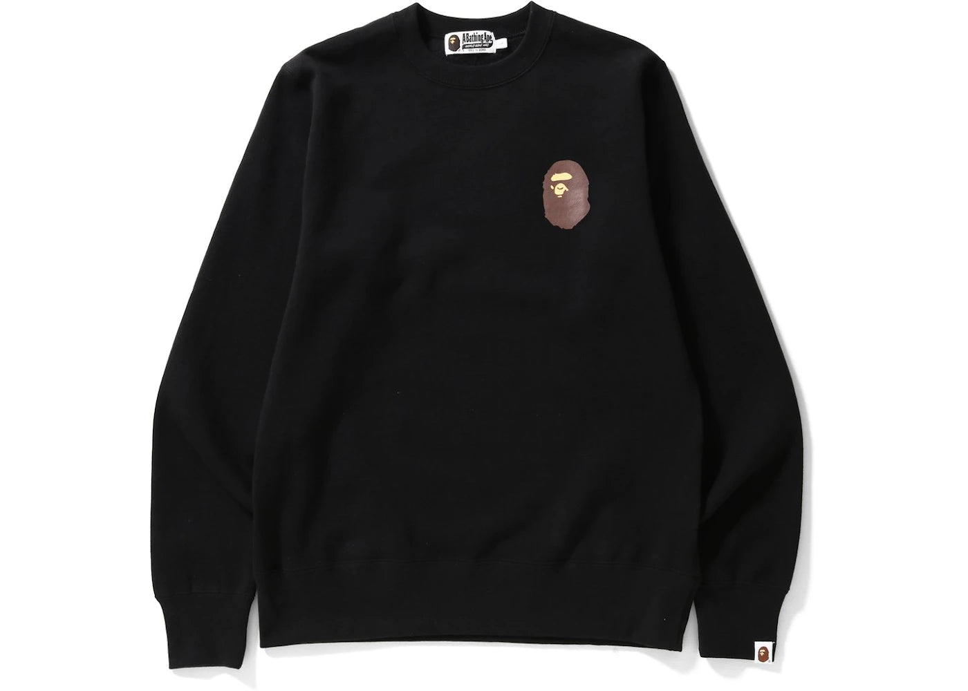 BAPE Multi Logo Crewneck Crewneck Black