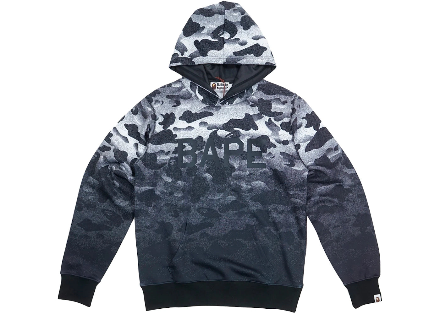 BAPE Noise Camo Pullover Hoodie Black