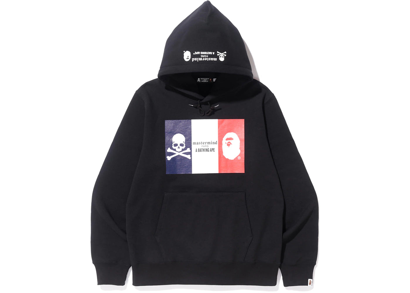BAPE X Mastermind Japan Paris Store Hoodie Black