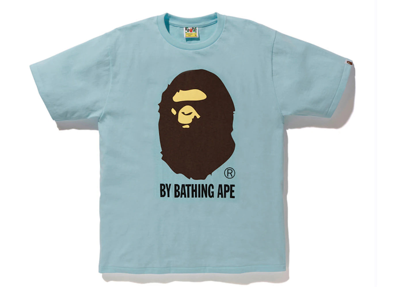 BAPE Pigment By Bathing Tee Light Blue