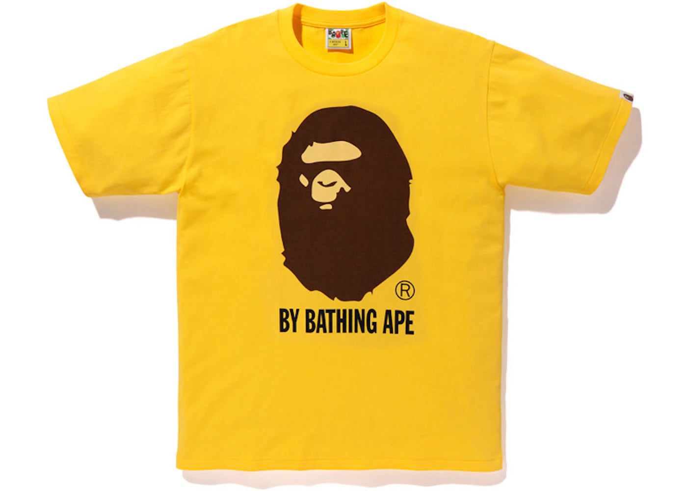 BAPE Pigment By Bathing Tee Yellow