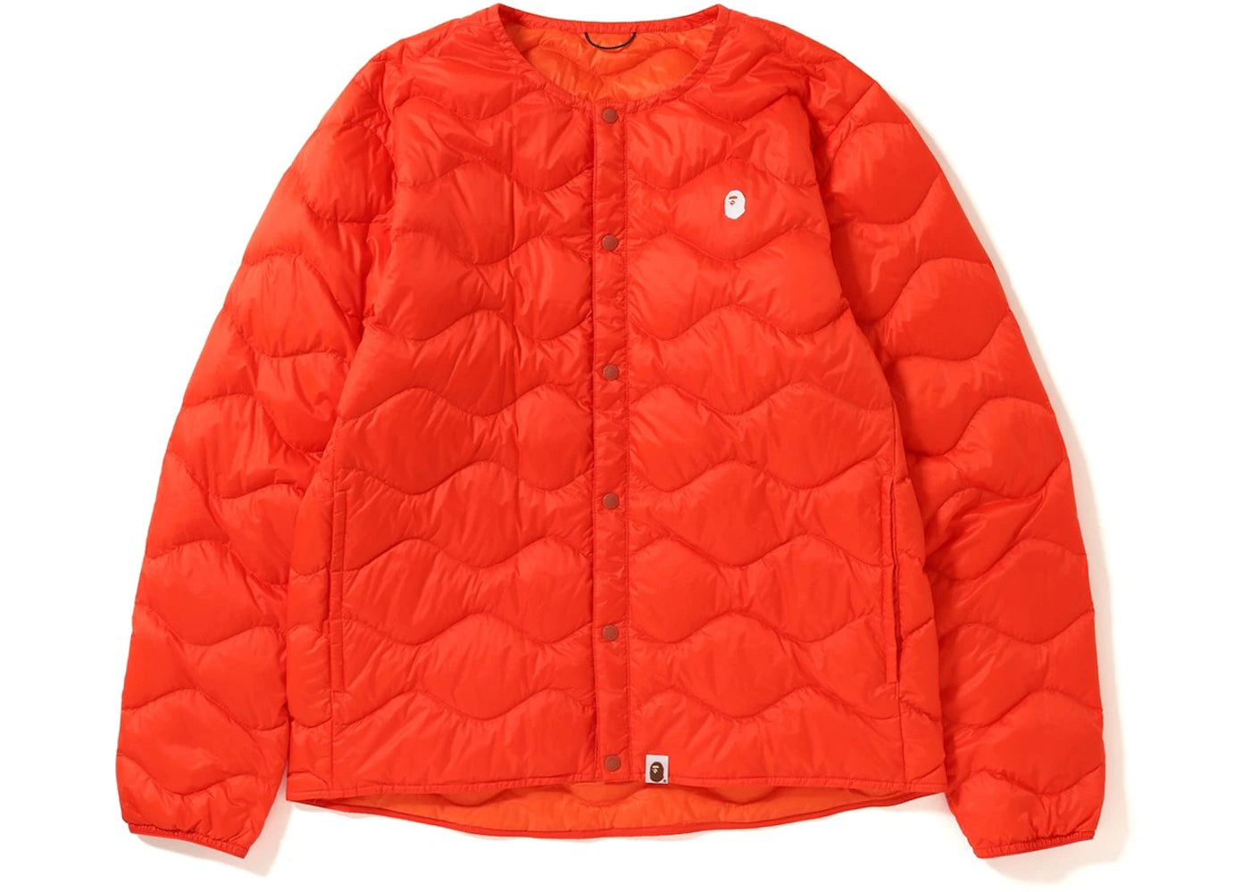 BAPE Pocketable Light Down Jacket Orange
