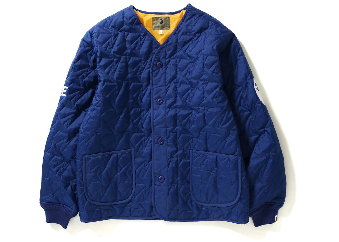 BAPE Quilted Jacket Jacket Navy