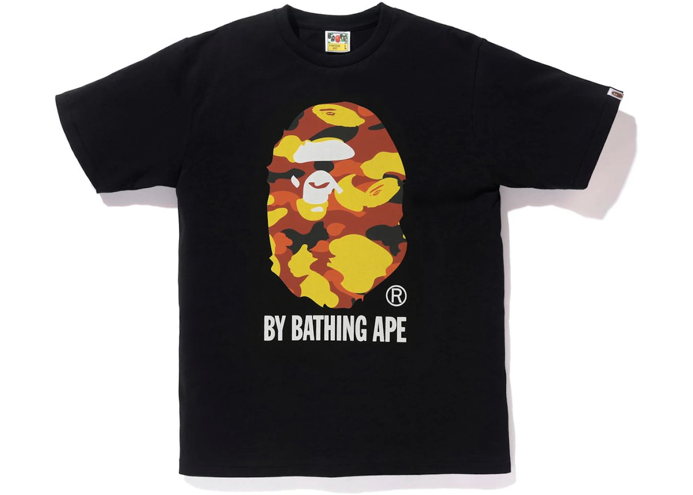 BAPE Reflector 1st Camo By Bathing Tee Black/Orange
