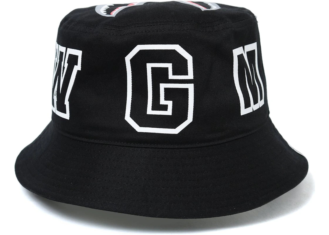 BAPE Shark Bucket Hat Black