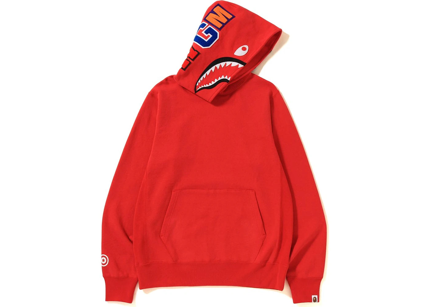 BAPE Shark Pullover Hoodie Red
