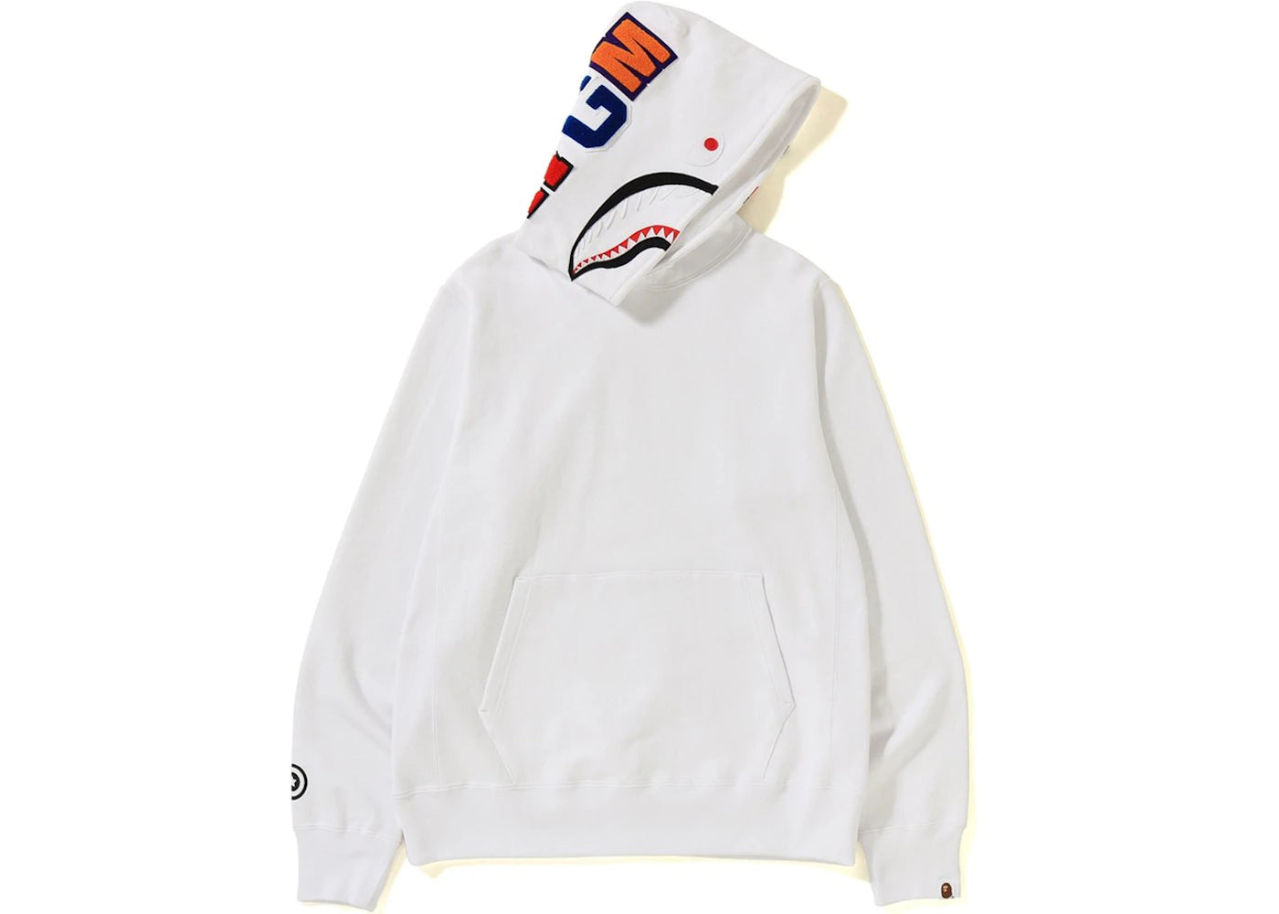 BAPE Shark Pullover Hoodie White