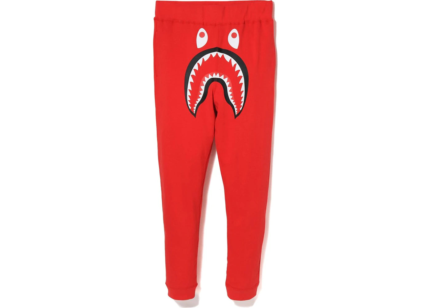 BAPE Shark Slim Sweat Pants Red