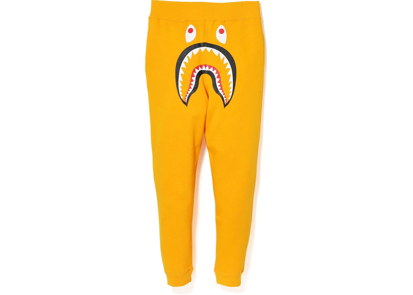 BAPE Shark Slim Sweat Pants Yellow/Green