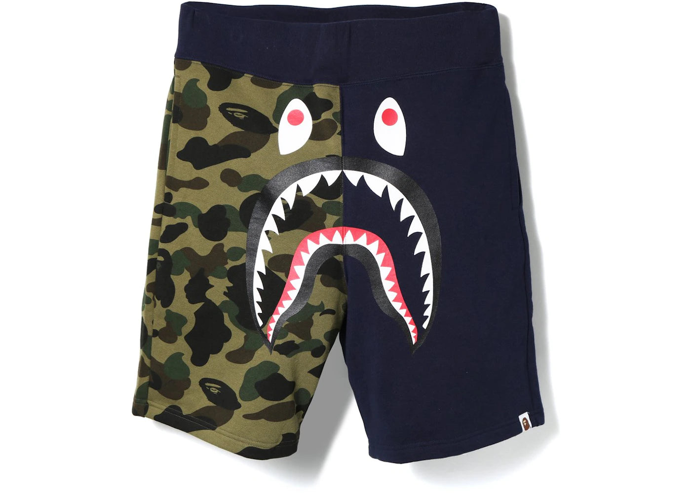 BAPE Shark Sweat Shorts Navy