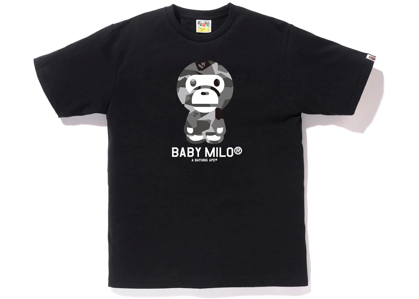 BAPE Splinter Camo Baby Milo Tee Black/Black