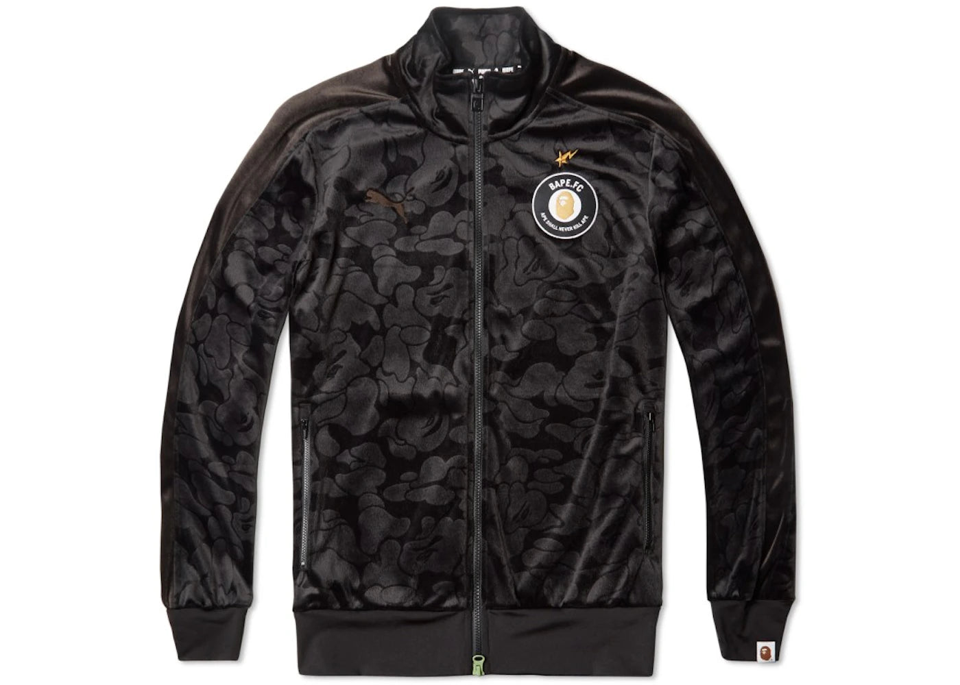 BAPE X Puma T-7 Track Jacket Black