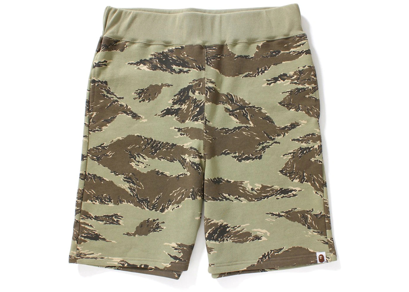 BAPE Tiger Camo Sweat Shorts Shorts Beige