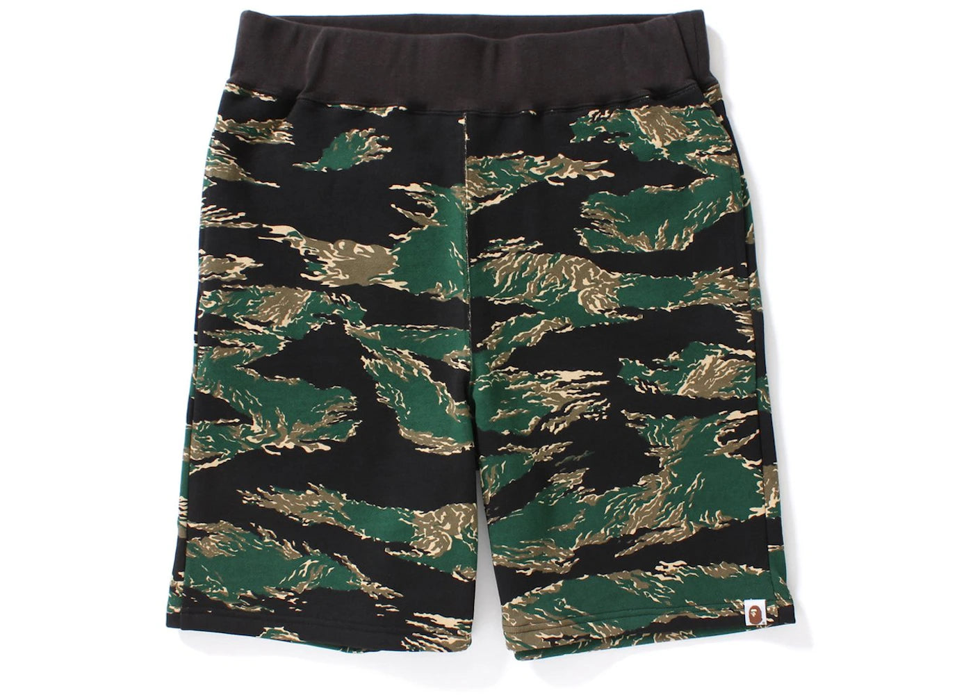 BAPE Tiger Camo Sweat Shorts Shorts Green