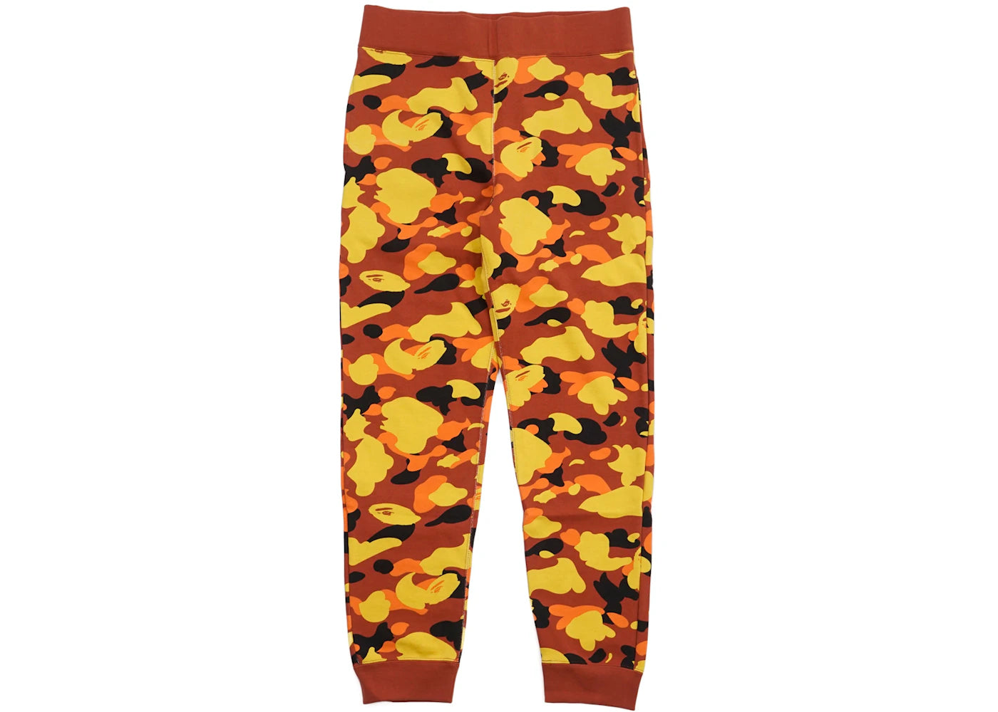BAPE Ultimate 1st Camo Slim Sweatpants Orange