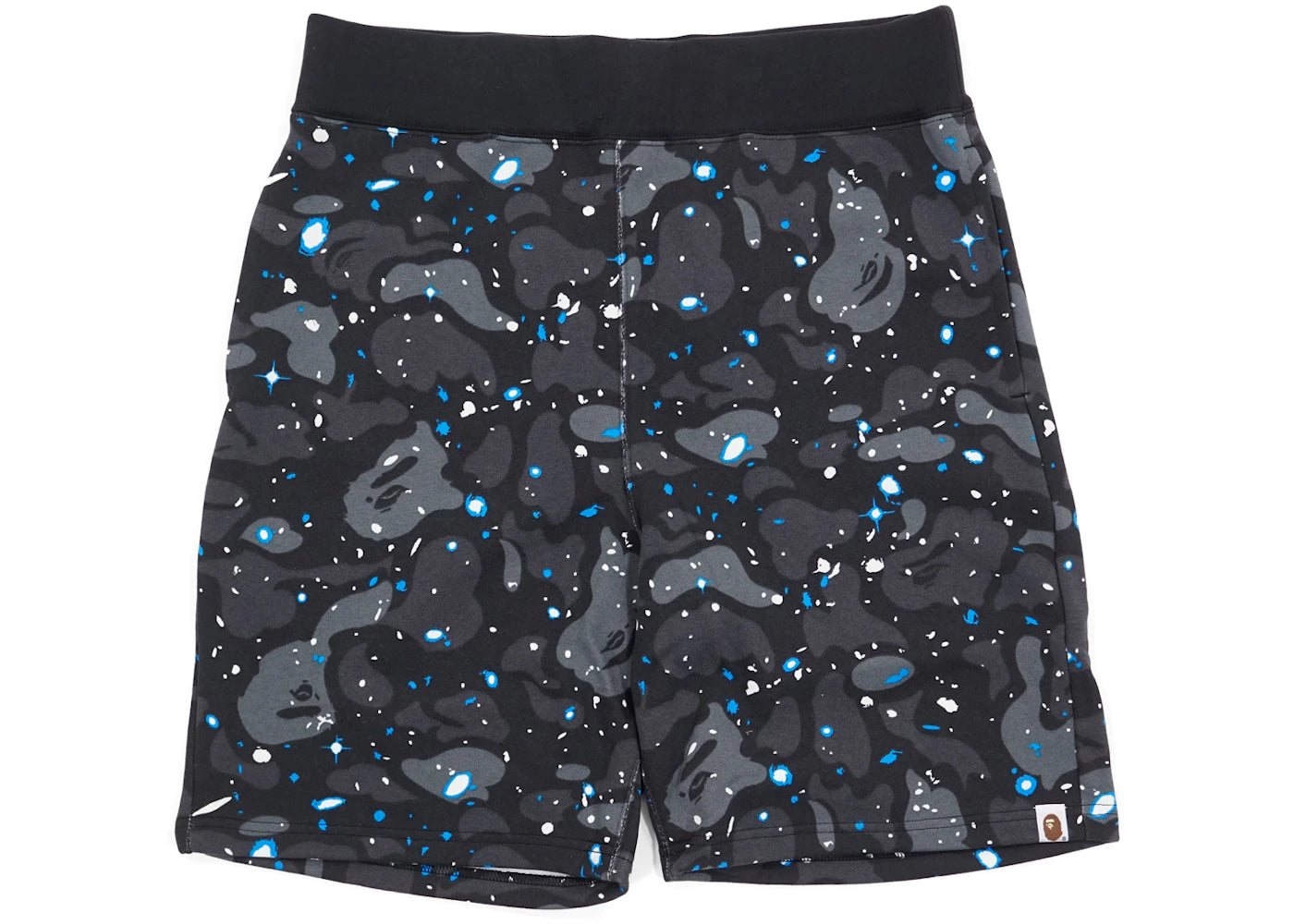 BAPE Ultimate Space Camo Sweatshorts Black/Glow