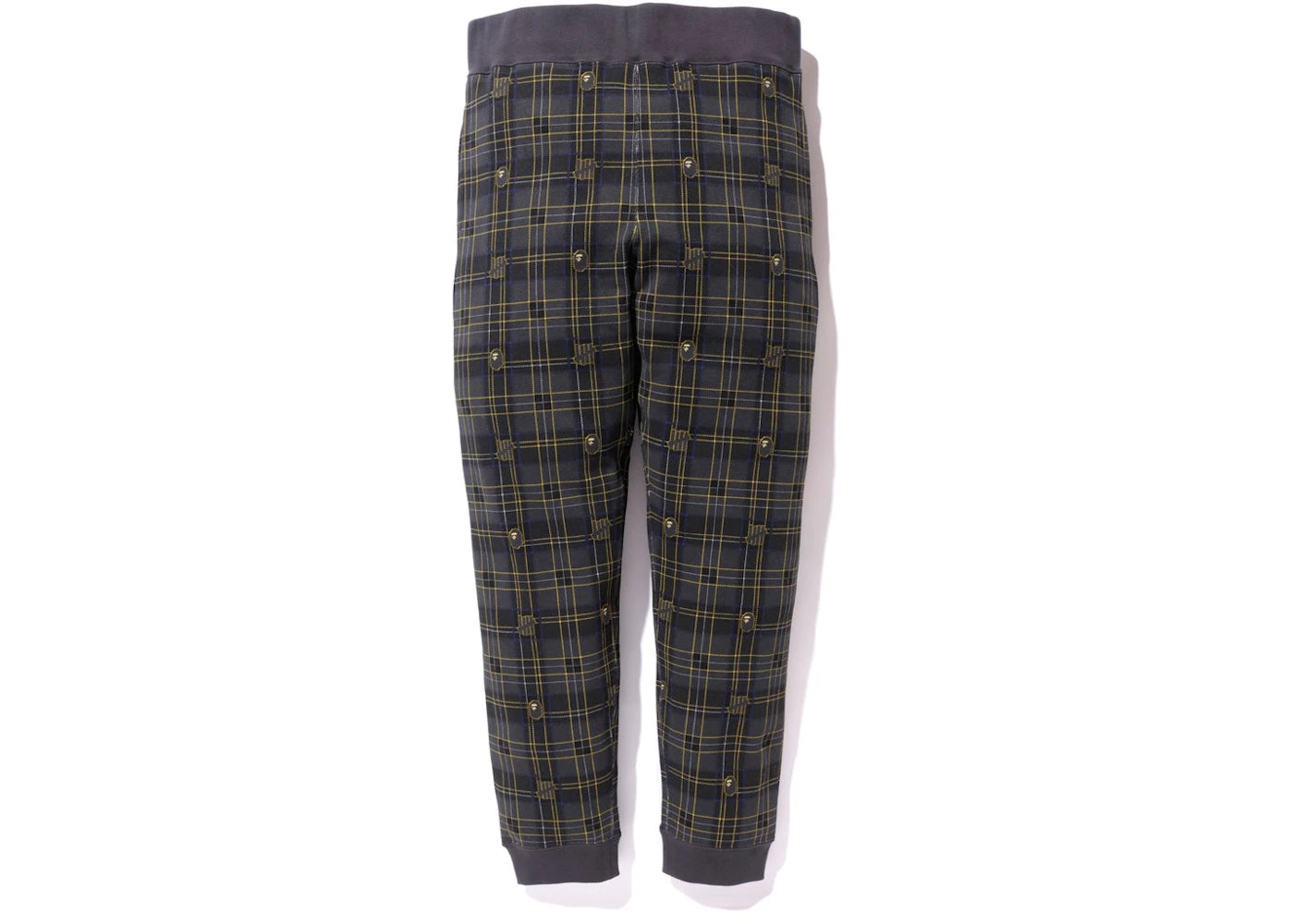 BAPE Undefeated Check Slim Sweat Pants Pants Charcoal