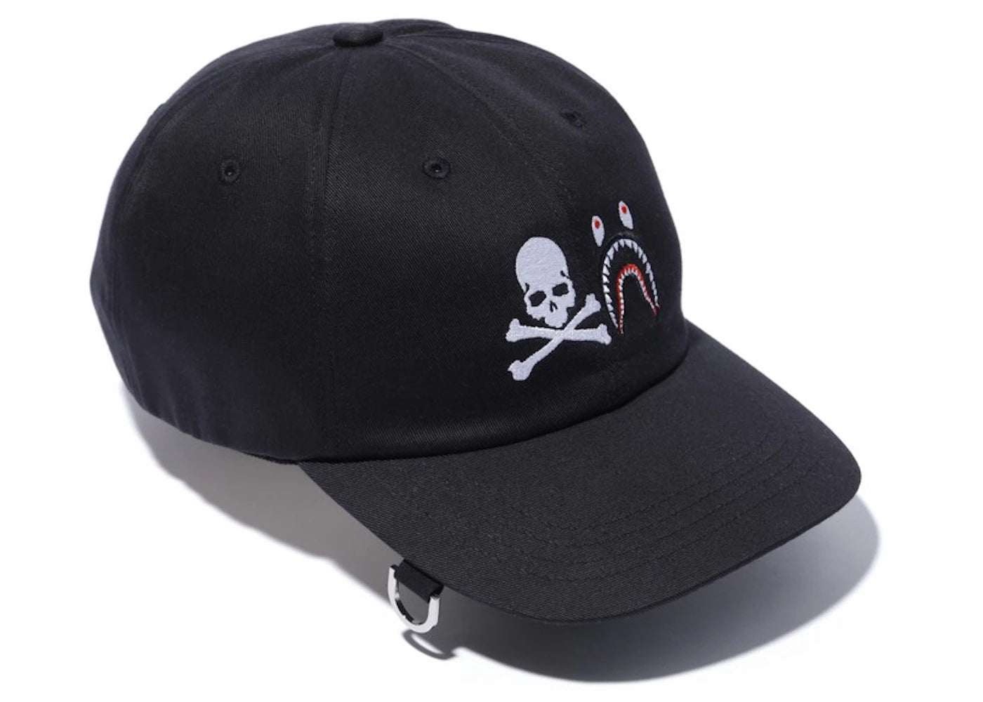 BAPE Vs Mastermind Skull Shark 6-Panel Black