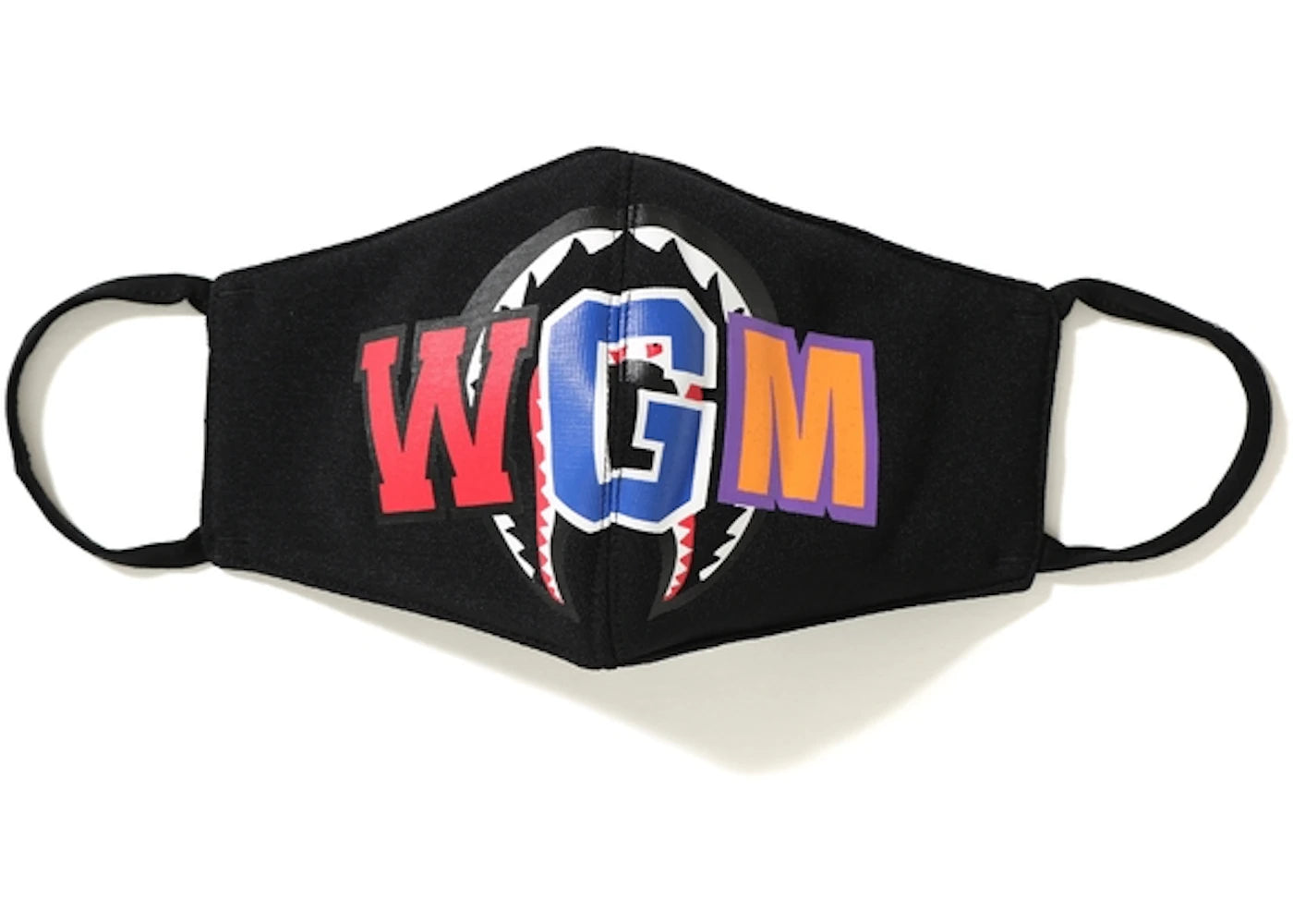 BAPE WGM Shark Mask Black