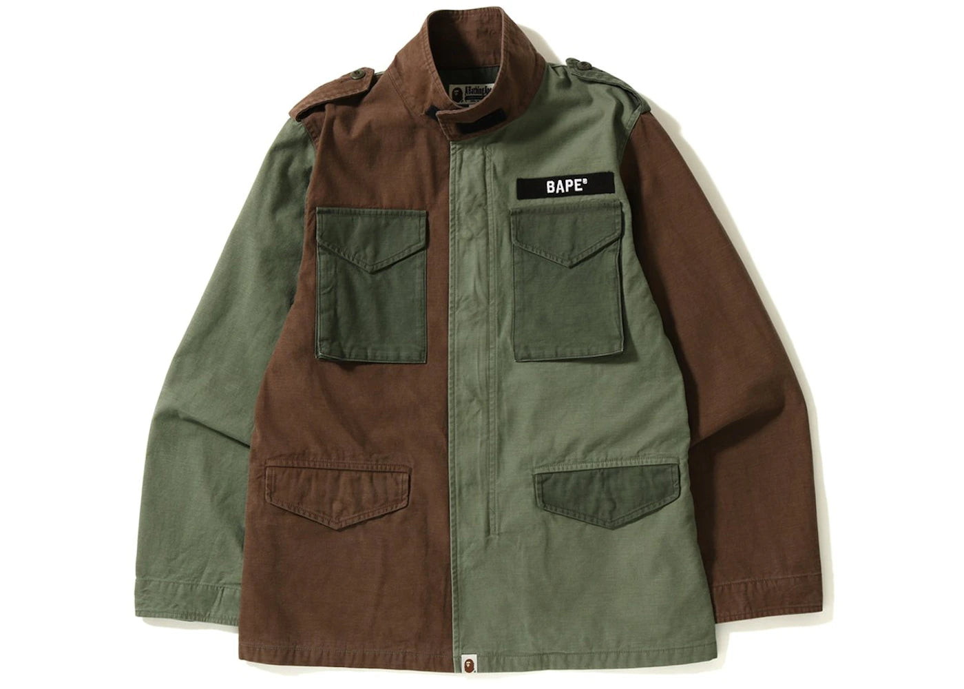 BAPE Washed M-65 Jacket Olivedrab