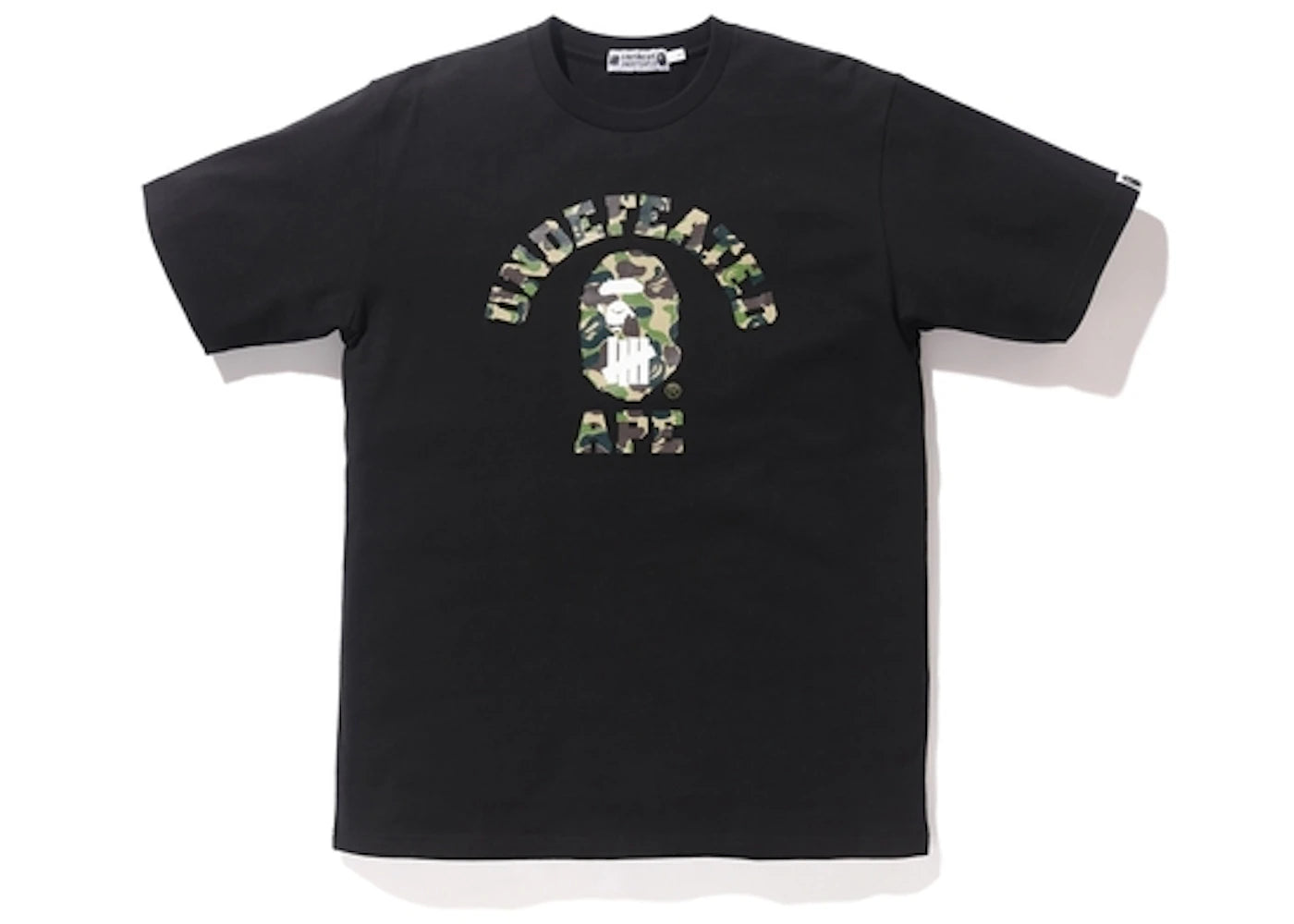 BAPE X Undefeated ABC College Tee Black/Green