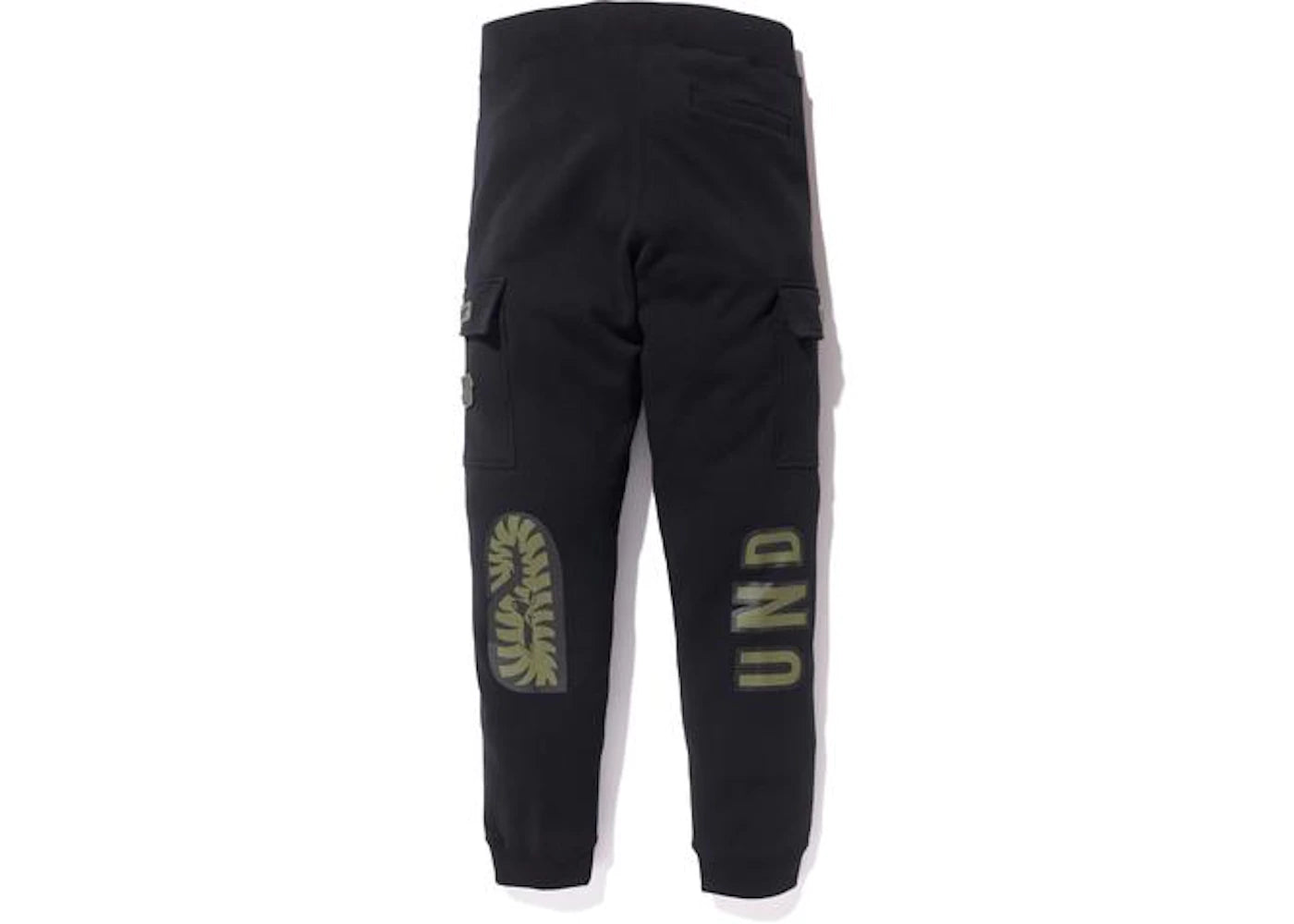 BAPE X Undftd Shark Slim Pants Pants Black