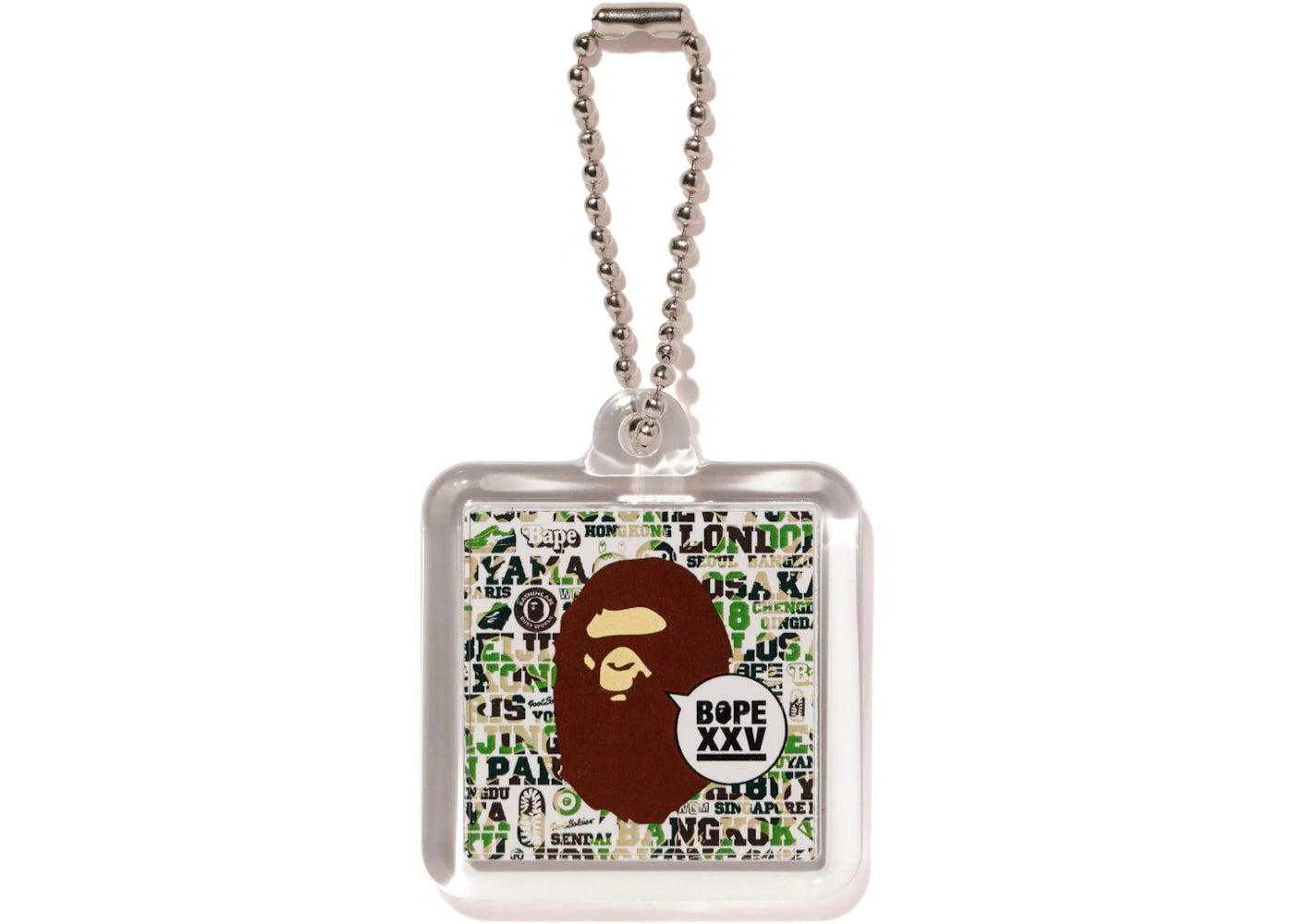 BAPE XXV Keychain Green