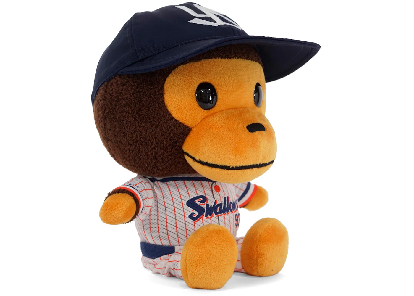 BAPE Yakult Swallows Baby Milo Plush White/Brown