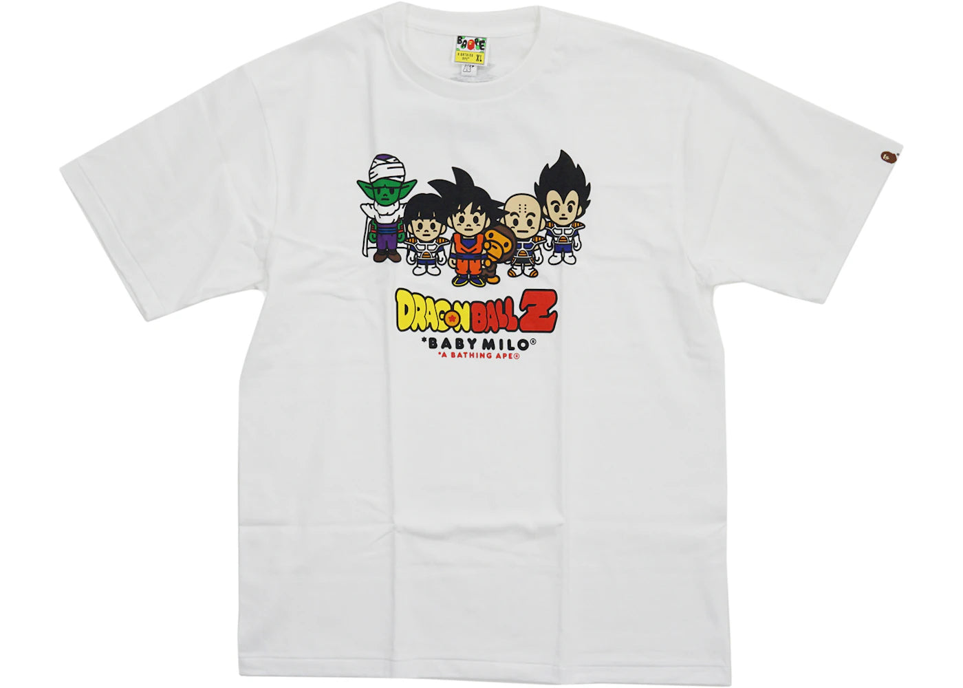 BAPE Dragon Ball Z Fighters Tee White