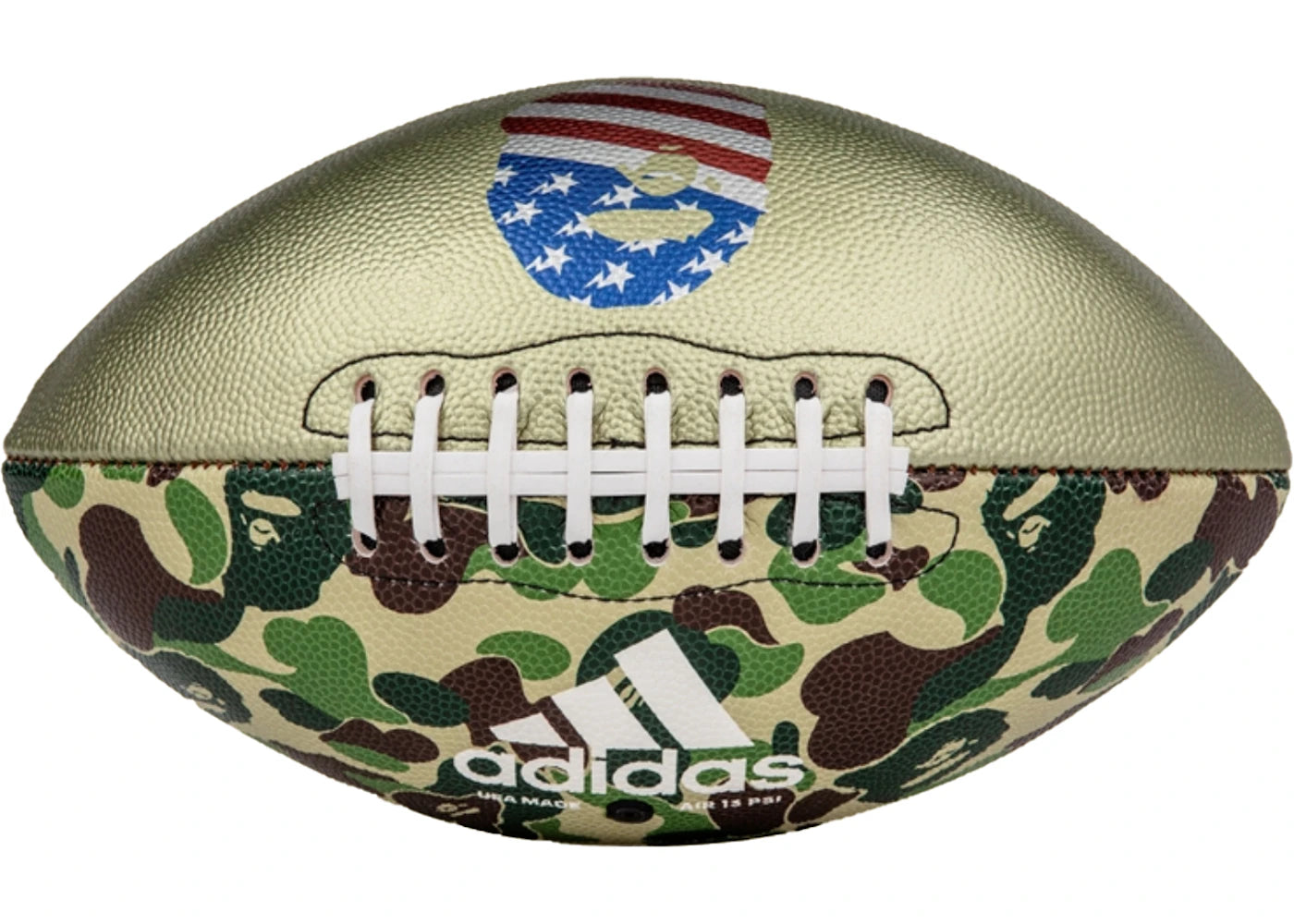 BAPE x Adidas Football Green